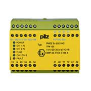 PNOZ EX 120VAC 3n/o 1n/c FM/USA安全繼電器